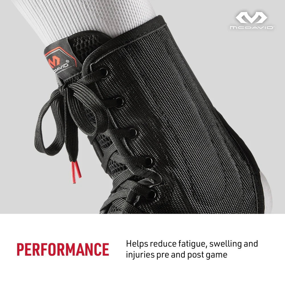 Ankle Brace/Lace-Up with Stays