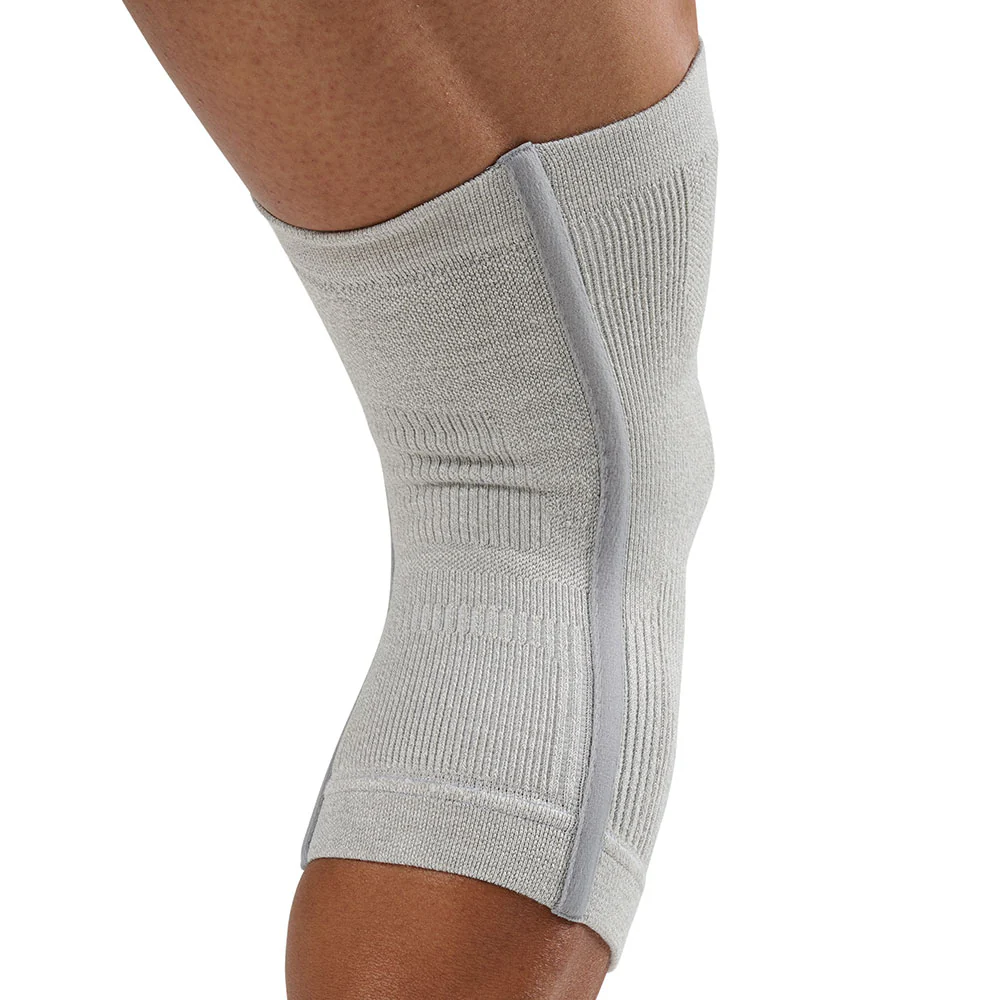 Infused Therapy Bamboo Knit Knee Sleeve With Stays 5 Infused Therapy Bamboo Knit Knee Sleeve With Stays