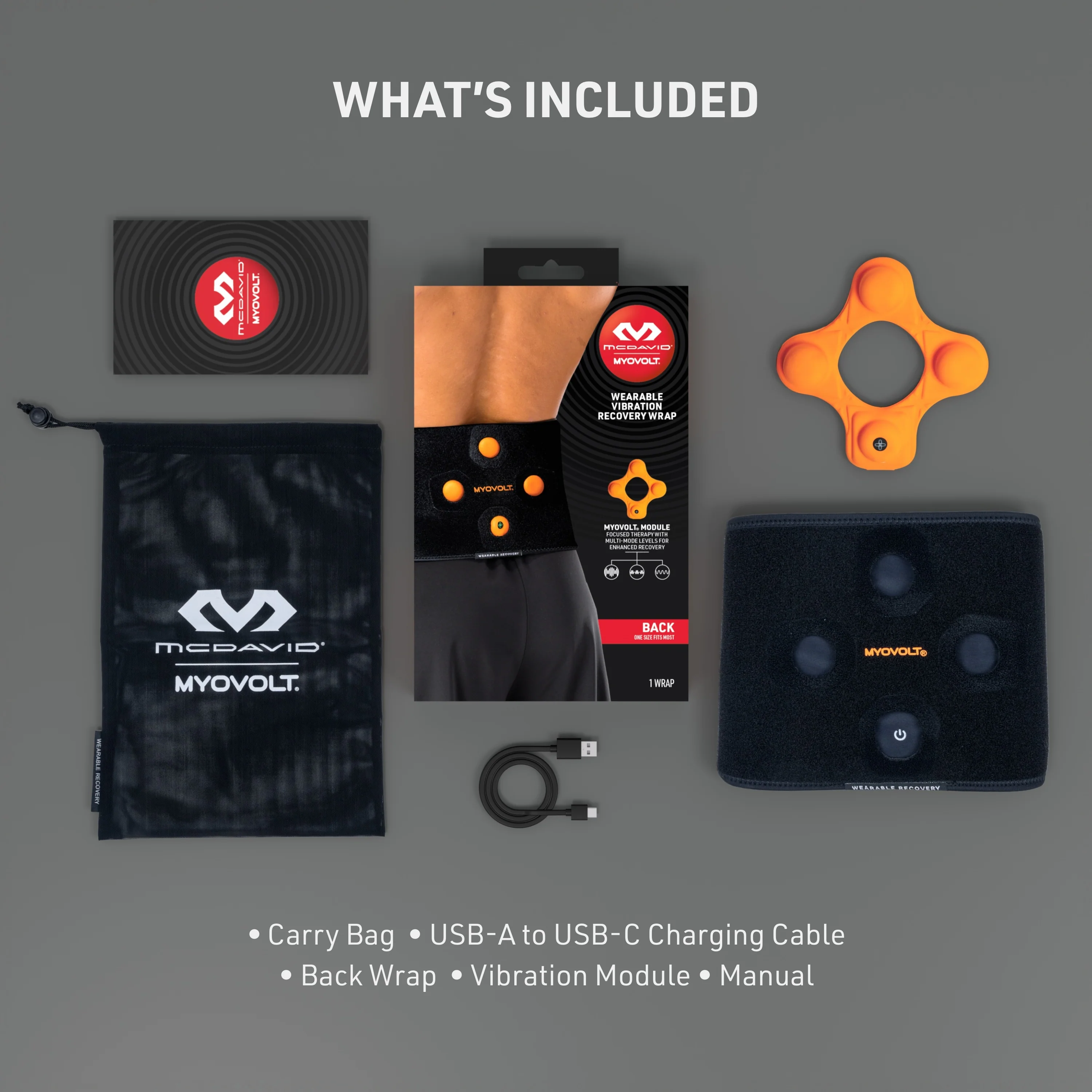 MYOVOLT® Wearable Vibration Recovery Back Wrap 6 MYOVOLT® Wearable Vibration Recovery Back Wrap